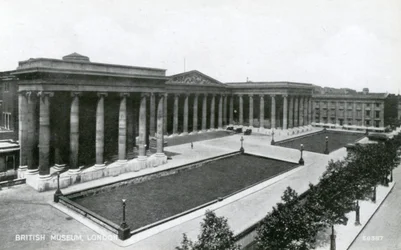 Das British Museum, Great Russell Street, London, 20. Jahrhundert