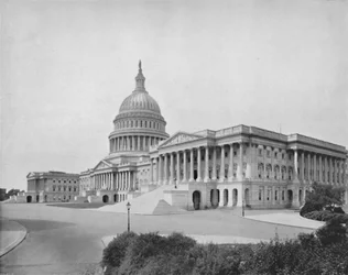 Das Kapitol, Washington, 19. Jahrhundert