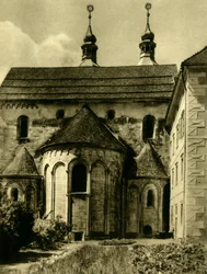 Die Kathedrale, Gurk, Österreich, ca. 1935