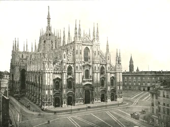 Der Dom, Mailand, Italien, 1895