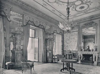Das zentrale Zimmer, Buckingham Palace, Südost-Ecke, 1939