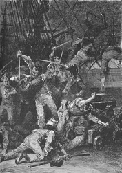 Die chilenischen Krummsäbel fegten das Deck