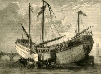 Die chinesische Dschunke, 1881