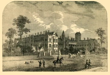 Das Konsumptionskrankenhaus, Brompton, ca. 1876