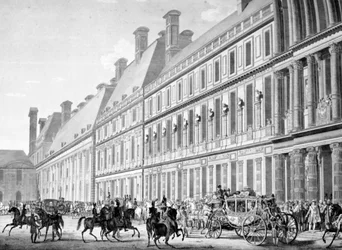 Die Abreise aus dem Tuilerienpalast, 2. Dezember 1804, 19. Jahrhundert