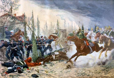 Die Dragoner, Schlacht von Gravelotte, 18. August 1870, 1894
