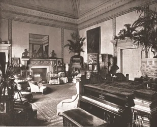 Das Wohnzimmer in der White Lodge, Richmond Park, 1894