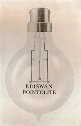 Der Ediswan Pointolite, ca. 1916