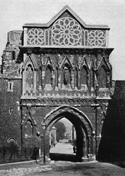 Das Ethelbert-Tor, Norwich, 1892