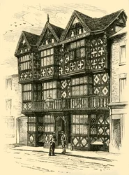 The Feathers Hotel, 1898