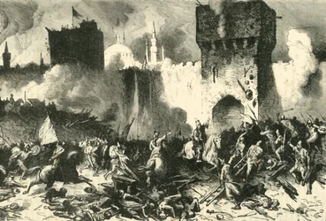 Der letzte Angriff auf Konstantinopel, 29. Mai 1453