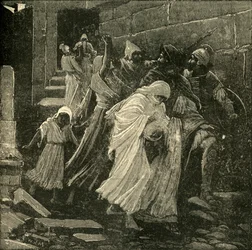 Die Flucht von Zedekiah, 1890
