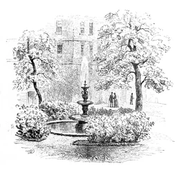 Der Brunnen, Middle Temple, 1890