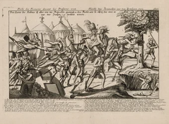 Der französische Rückzug vor den Preußen 1792
