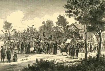 Die Garratt-Wahl, ca. 1878