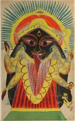 Die Göttin Kali, 1800er Jahre