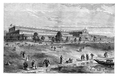 Die Große Ausstellung, Hyde Park, London, um 1851, 1888