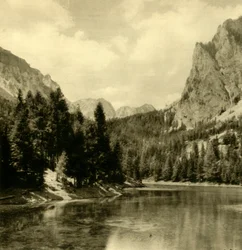 Der Grüne See, Steiermark, Österreich, ca. 1935