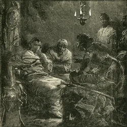 Das Interview zwischen Bocchus und Sulla, 1890