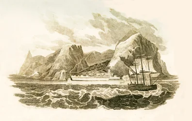 Die Insel St. Helena, 1816