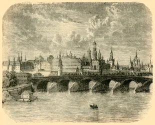 Der Kreml, Moskau, 1890