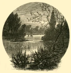 Der See, Battersea Park, ca. 1878