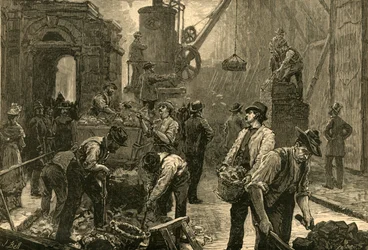 Das letzte von Temple Bar, 1877