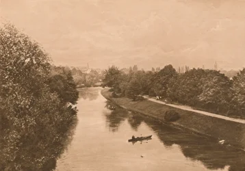 Der Leam in Leamington, 1902