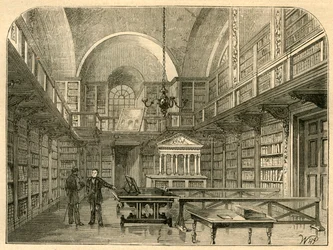 Die Bibliothek von St. Pauls, 1897