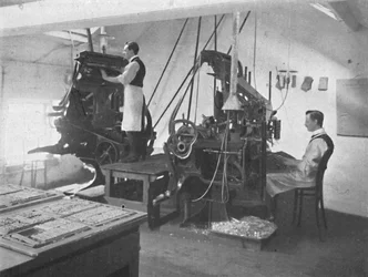 Die Linotypen, 1916