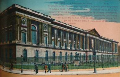 Kolonnade des Louvre-Palastes, Paris, ca. 1920