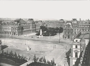 Der Louvre, Paris, Frankreich, 1895