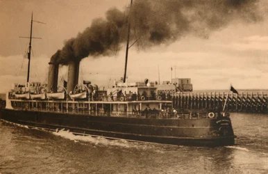 Der Postdampfer Stad Antwerpen, ca. 1928