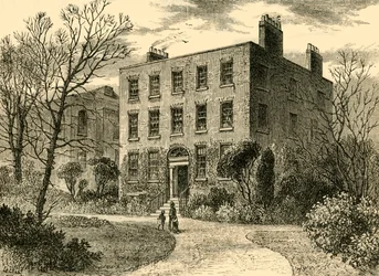 Das Herrenhaus, Dalston, ca. 1876