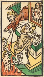 Die Messe des Heiligen Gregor, 1470-1480