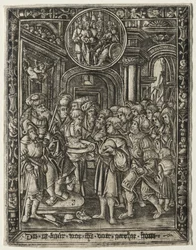 Der alte König auf seinem Thron
