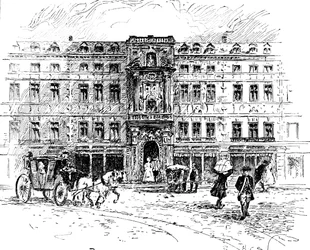 Die alte Mercers Hall, London, 1909