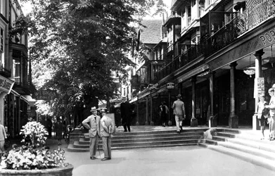 The Pantiles, Tunbridge Wells, Kent, frühes 20. Jahrhundert