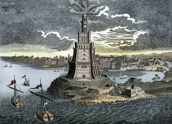 Der Pharos von Alexandria, 18. Jahrhundert