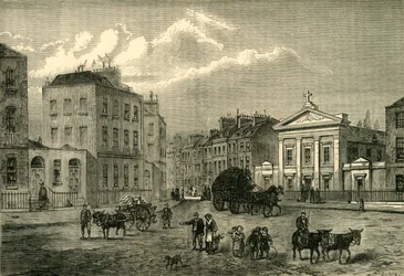 Das Polygon, Somers Town, 1850, ca. 1876