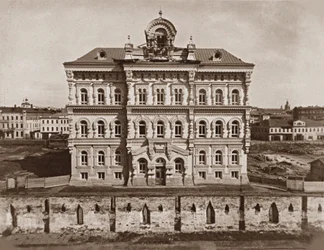 Das Polytechnische Museum in Moskau, 1882