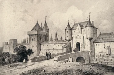 Das Porte St Honoré im 13. Jahrhundert, 1915