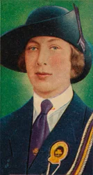 Die Prinzessin Royal, Präsidentin der Pfadfinderinnenvereinigung, 1935