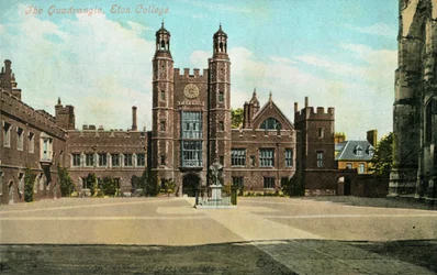 Der Innenhof, Eton College, 1905