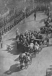 Der Besuch der Königin in Irland, 1900