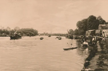 The Reach, Walton-On-Thames, 1902