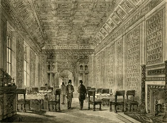 Der Erfrischungsraum des House of Lords, 1881