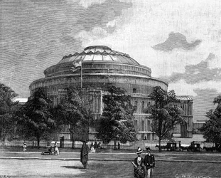 Die Royal Albert Hall, Kensington, London, 1900
