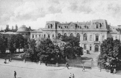 Der Königspalast in Bukarest, Rumänien, frühes 20. Jahrhundert