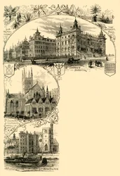 Die südlichen Vororte, ca. 1878